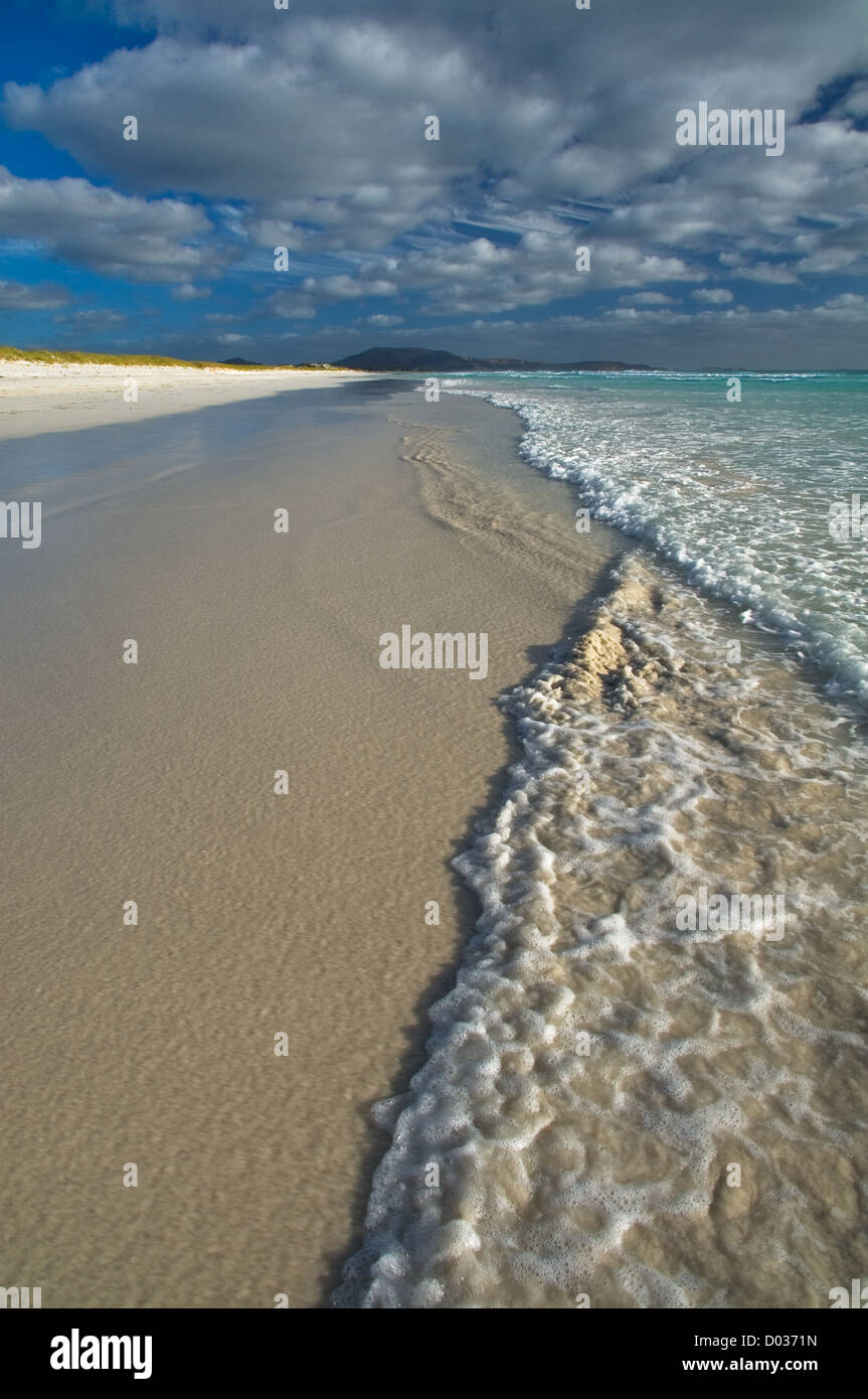 Unberührten Strand von Cape Le Grand Nationalpark. Stockfoto