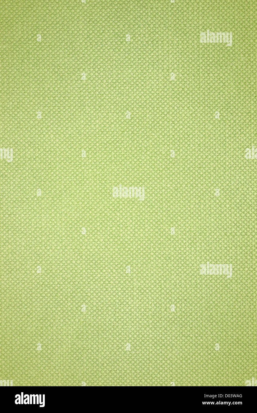 Gitter-Muster Textur, Papier Schreibwaren grünen Hintergrund Stockfoto