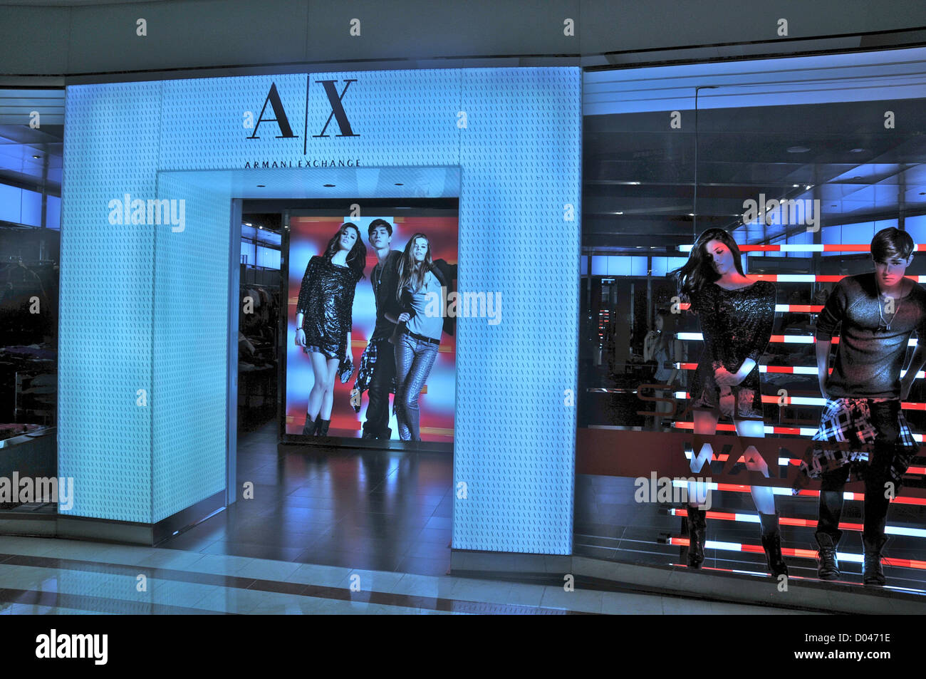 armani exchange boutique