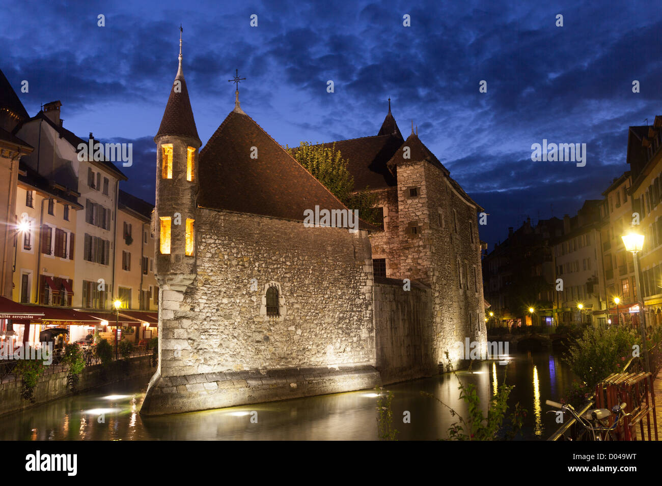 Palais de l ' Isle de nuit Stockfoto