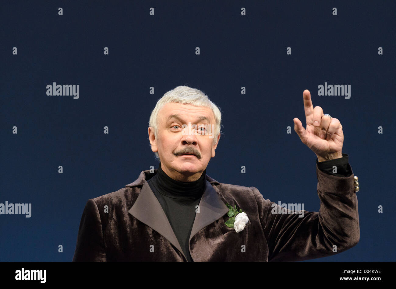 Theateraufführung der ideale Ehemann spielen in Moskau, Russland Stockfoto