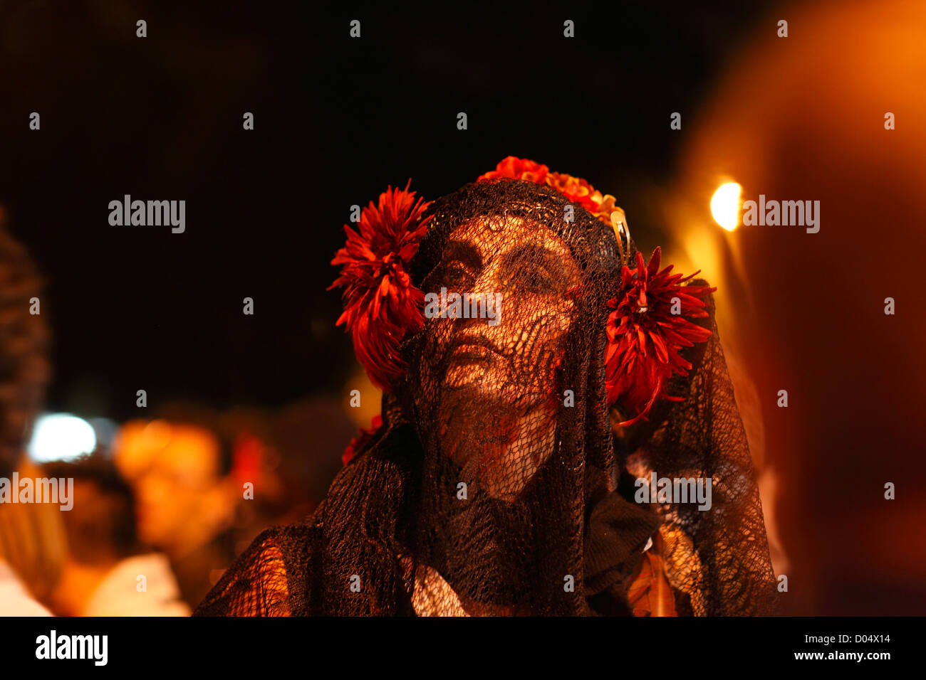 Dia de Los Muertos (Tag der Toten), Mission District, San Francisco Stockfoto