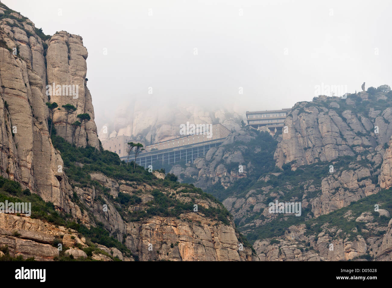 Montserrat Berg und Kloster, Katalonien, Spanien Stockfoto