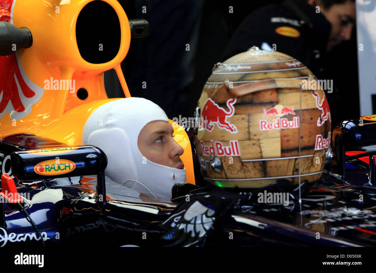 SEBASTIAN VETTEL RED BULL RACING (nur UK verwenden) AUSTIN TEXAS USA 16. November 2012 Stockfoto