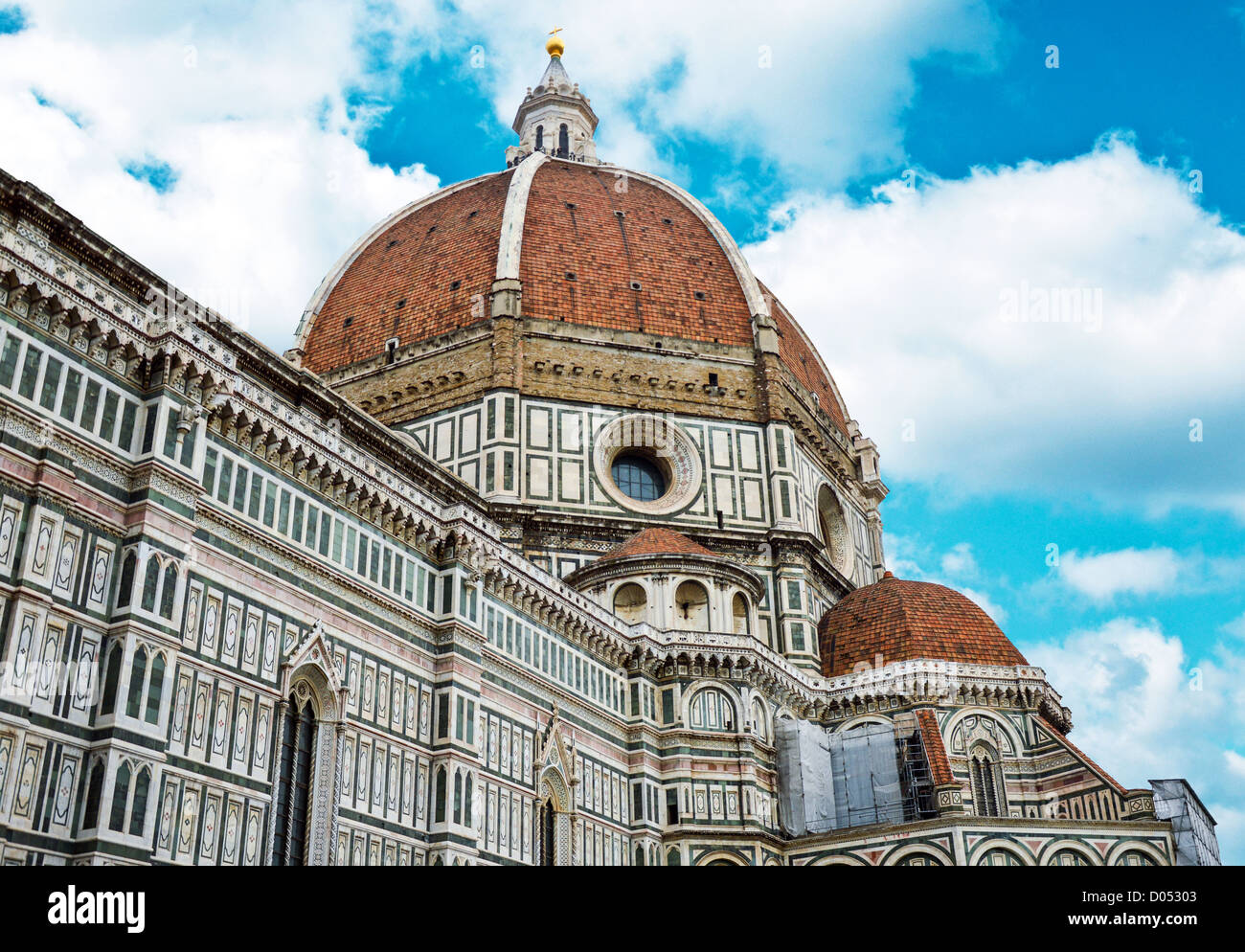 Dom Santa Maria Del Fiore und Campanile Florenz - Italien Stockfoto