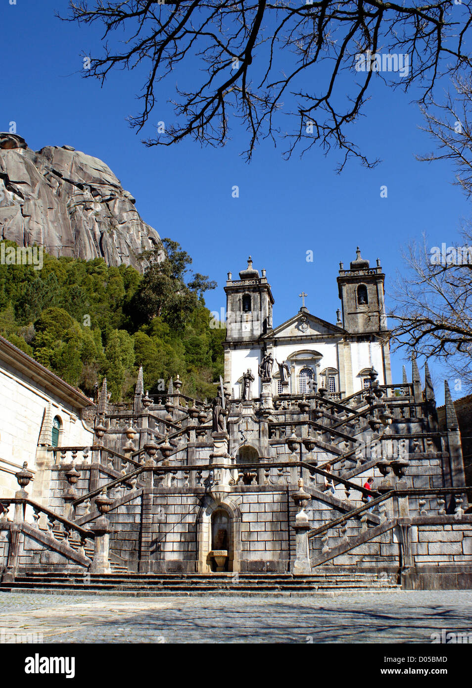 Nossa Senhora da Peneda Heiligtum Stockfoto