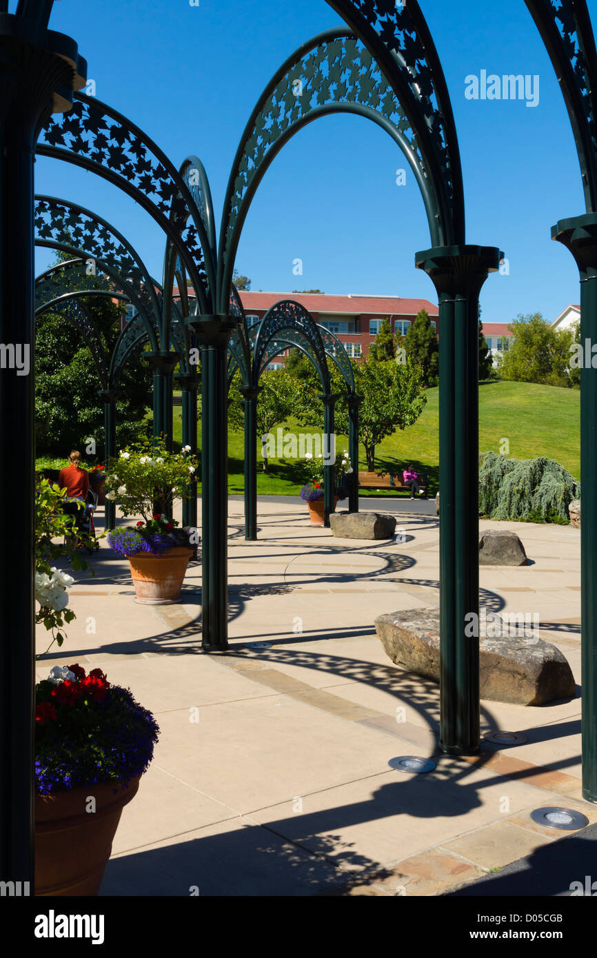 San Francisco - das Presidio.  Pavillon. Stockfoto