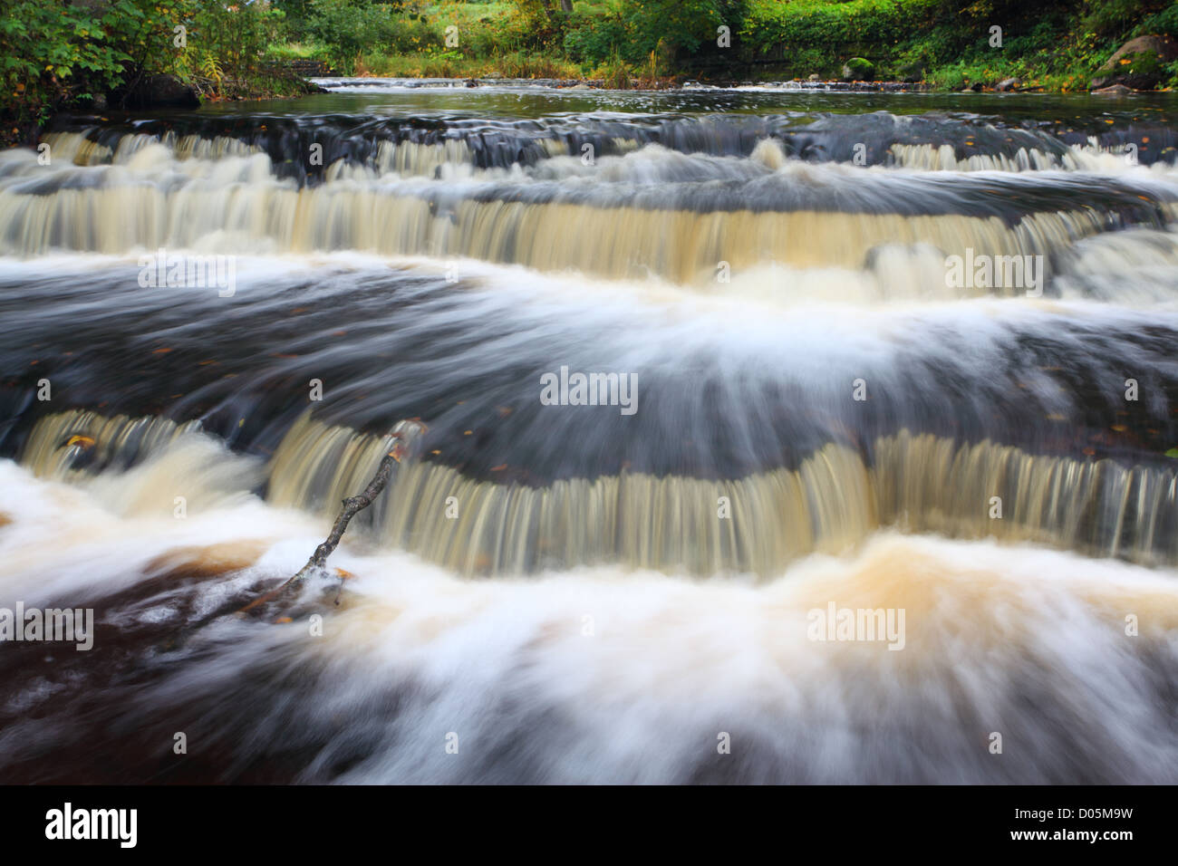 Joaveski Wasserfall in Nord-Estland, Lahemaa Nationalpark Stockfoto