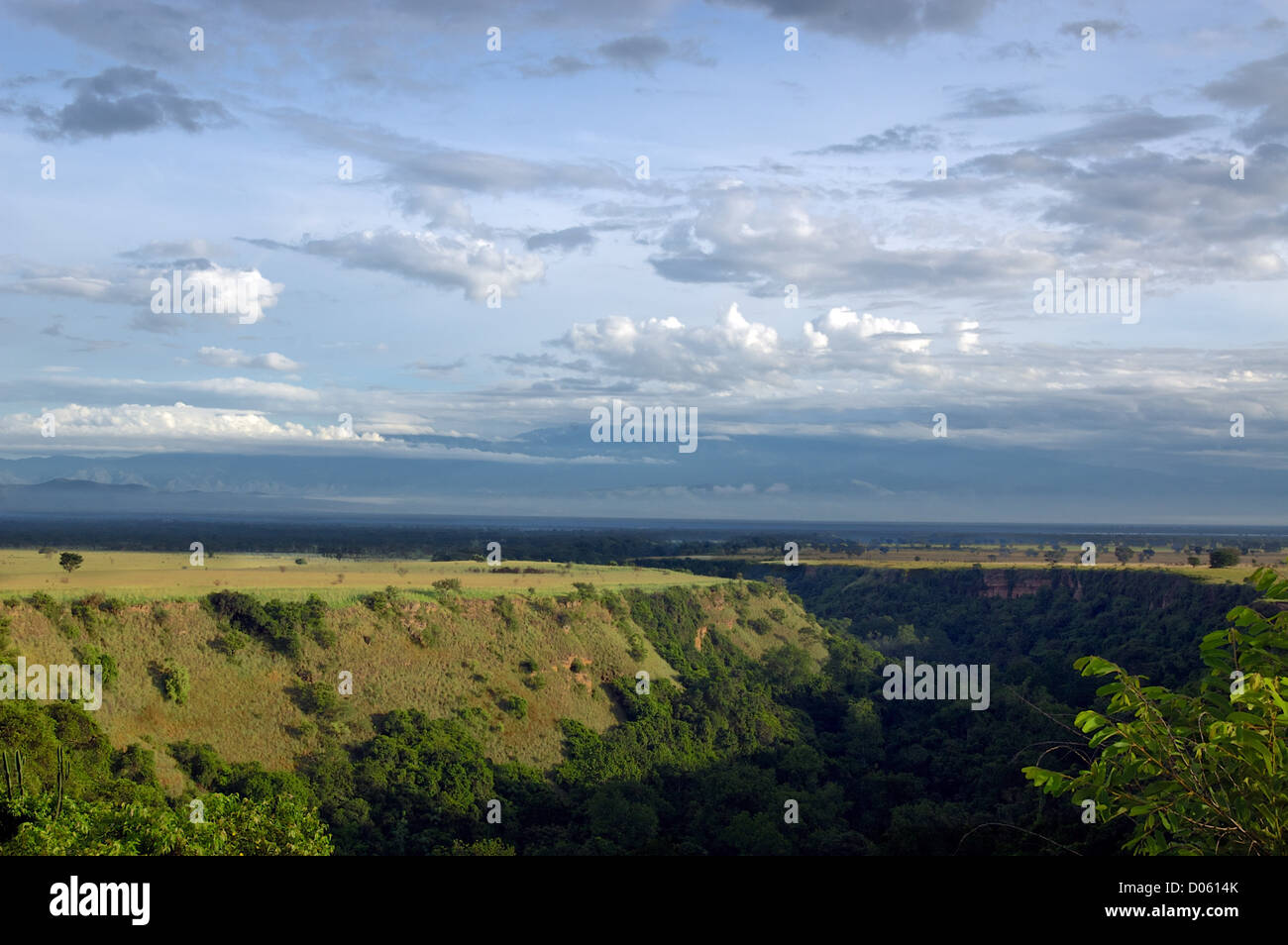 Schöne Landschaft. Uganda, Afrika. Stockfoto