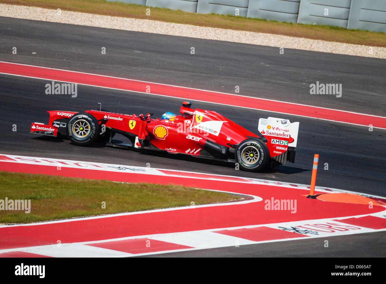 F1 Circuit of the Americas 18. November 2012. Austin, Texas. Formel 1 Runde 19. Stockfoto