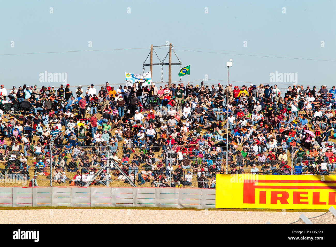 Circuit of the Americas, Austin, Texas, USA, Formel 1, November 2012 Stockfoto