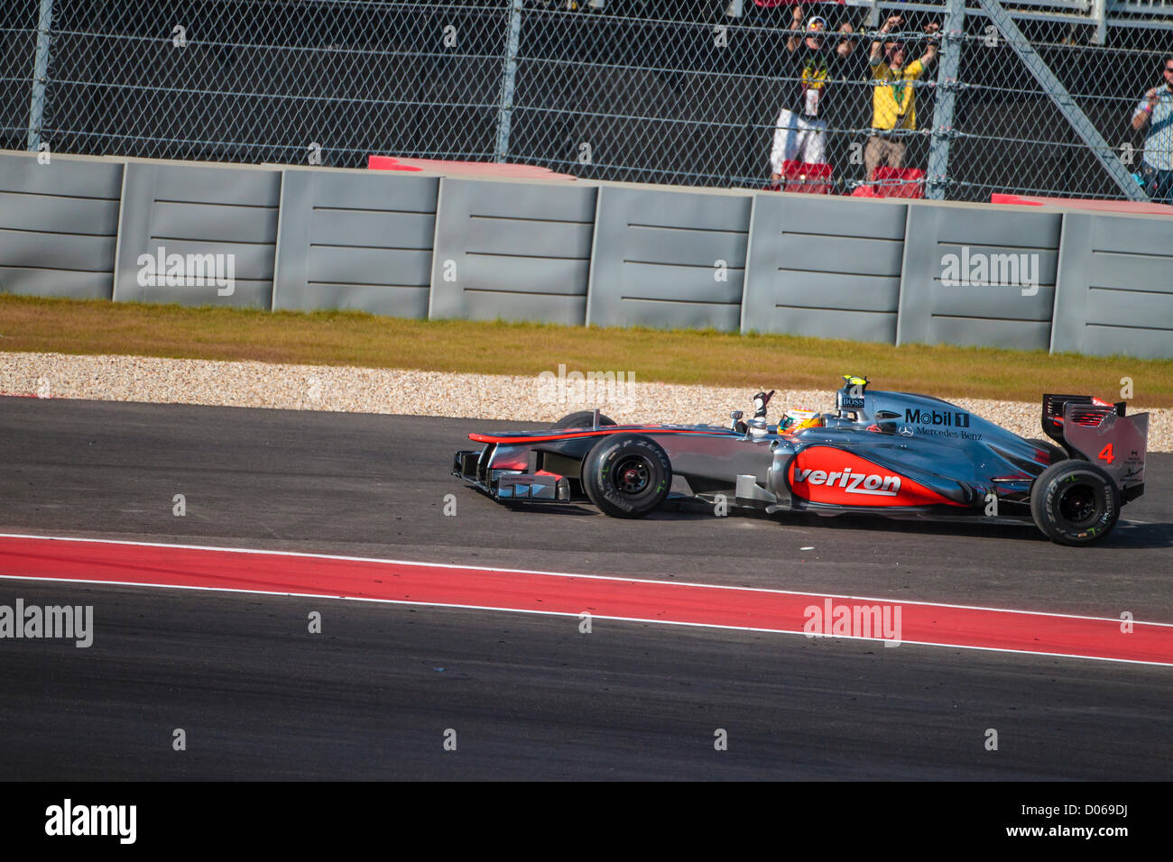 Circuit of the Americas, Austin, Texas, USA, Formel 1, November 2012 Stockfoto