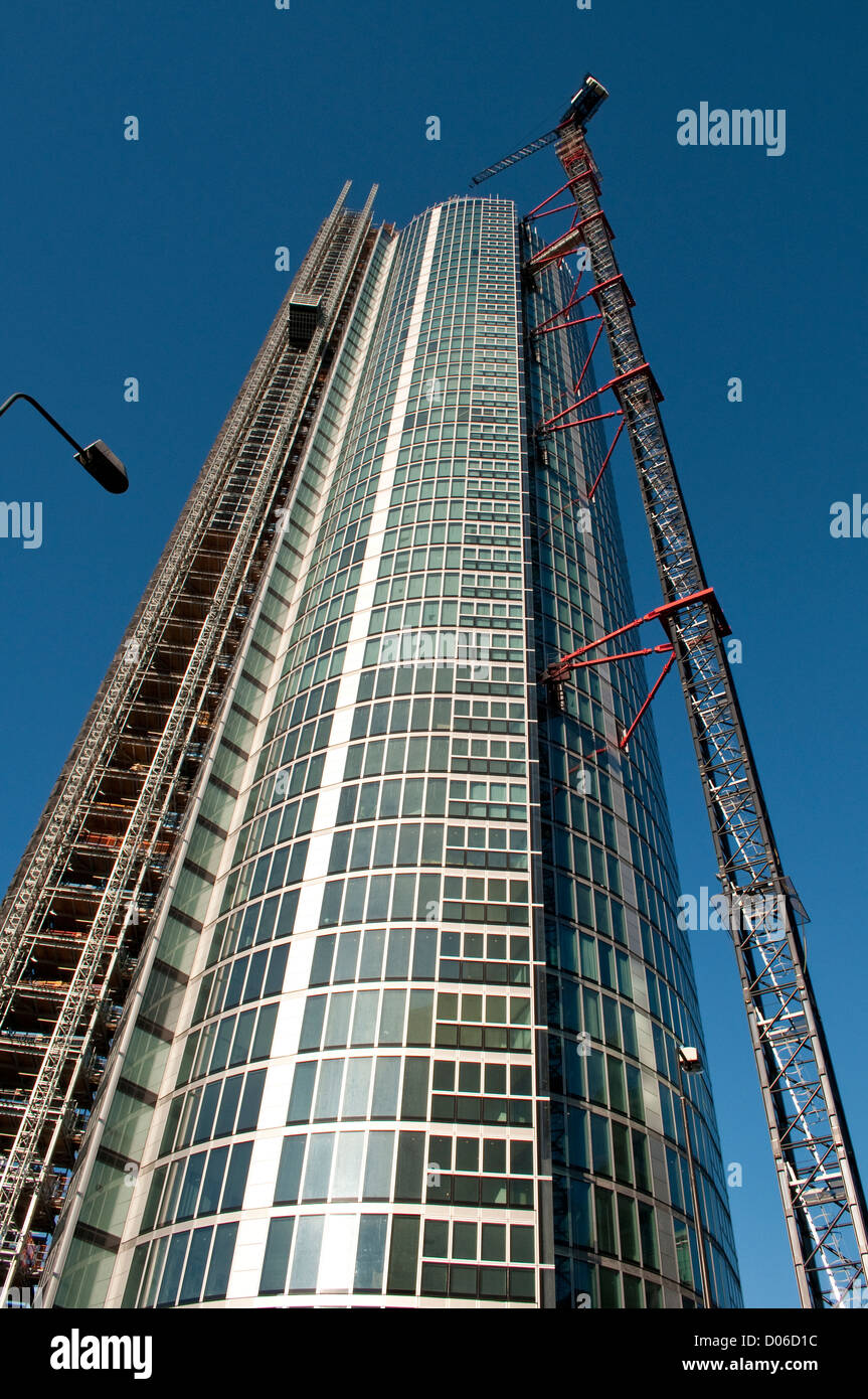 Der Turm, 1 St. George Wharf, Vauxhall, London, UK Stockfoto