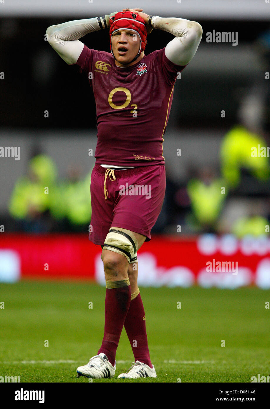 TOM JOHNSON ENGLAND RU TWICKENHAM MIDDLESEX ENGLAND 17. November 2012 Stockfoto
