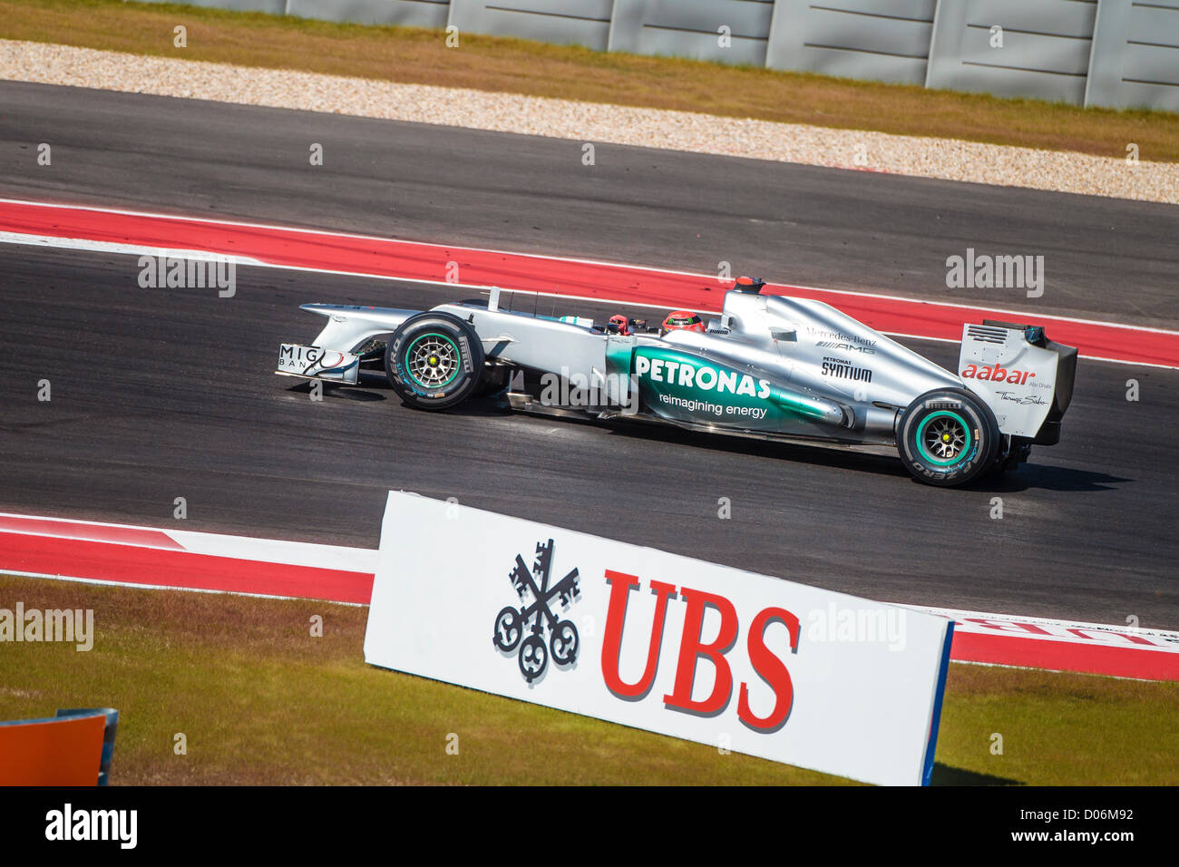 Circuit of the Americas, Austin, Texas, USA, Formel 1, November 2012 Stockfoto