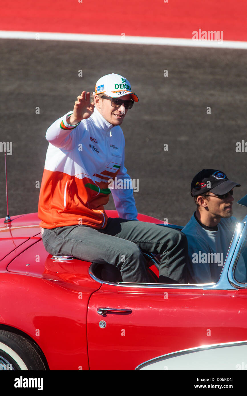 Circuit of the Americas, Austin, Texas, USA, Formel 1, November 2012 Stockfoto