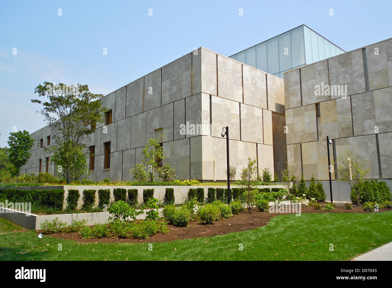 Das neue Barnes Foundation Museum am Ben Franklin Parkway in Philadelphia. Stockfoto