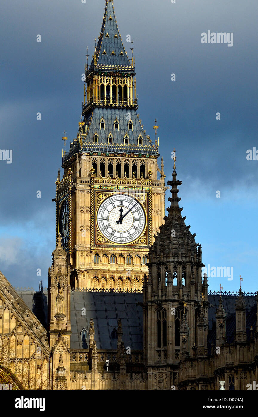 Häuser des Parlaments Big Ben London Stockfoto
