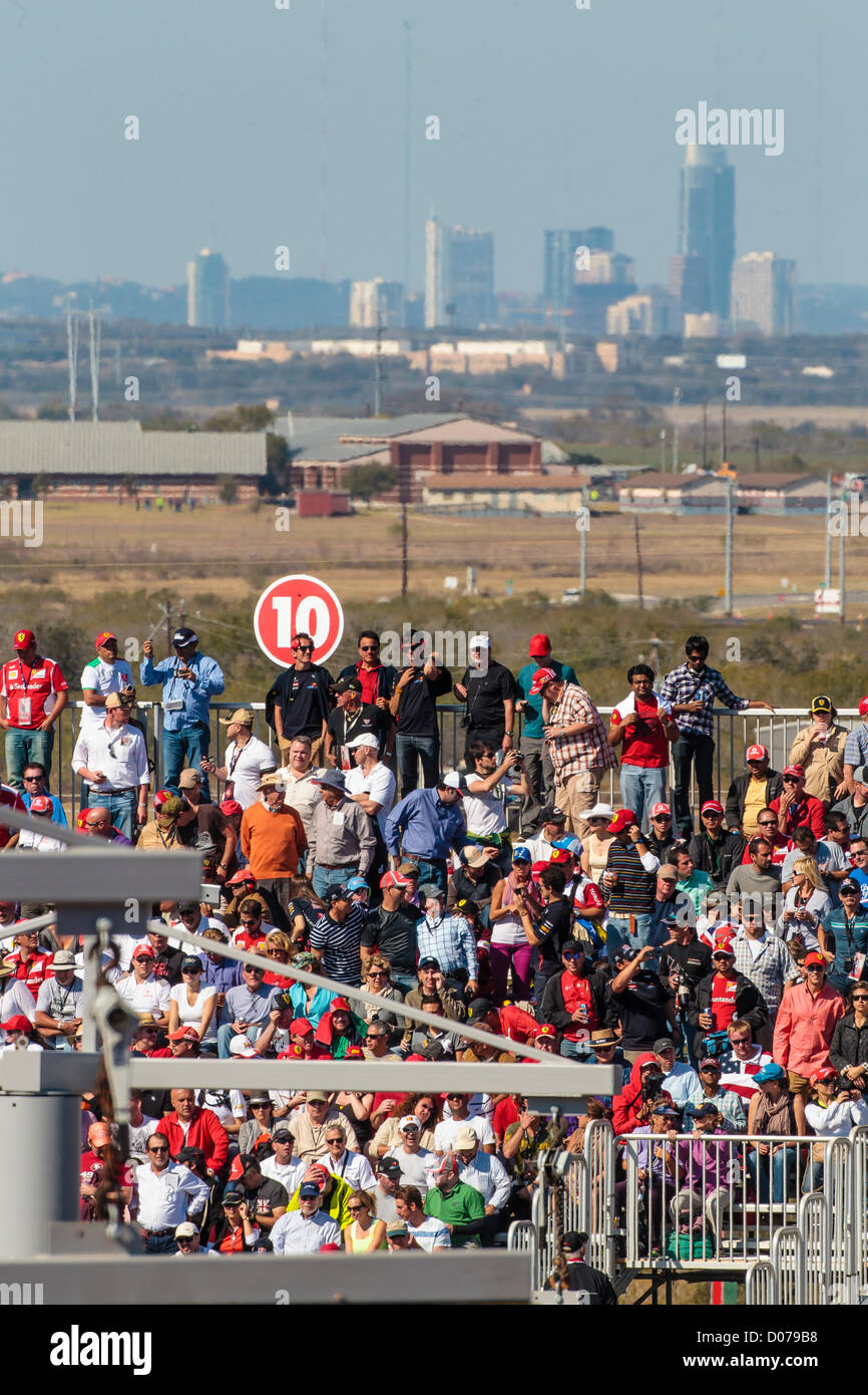 Circuit of the Americas, Austin, Texas, USA, Formel 1, November 2012 Stockfoto