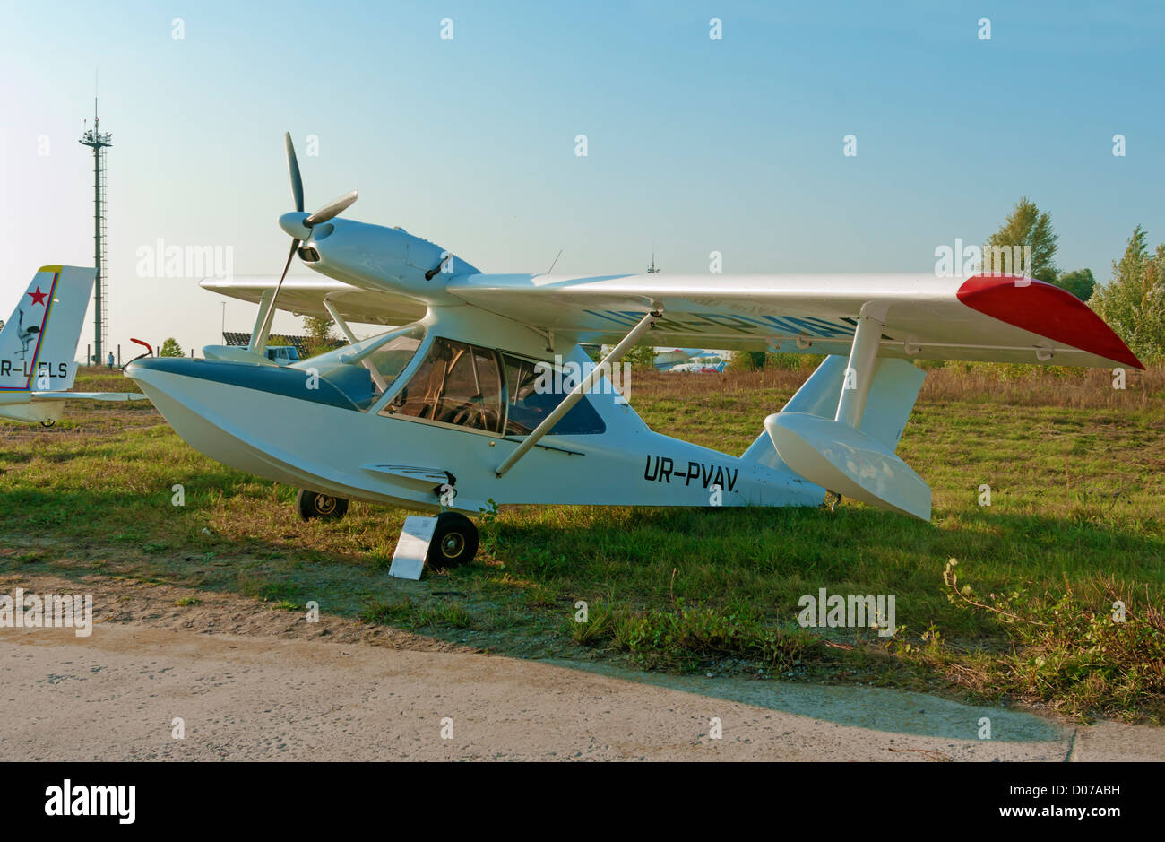 Leichte Mehrzweck Amphibien - Seitenansicht links. Stockfoto