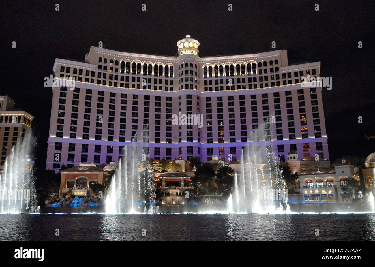 Der Strip von Las Vegas Stockfoto