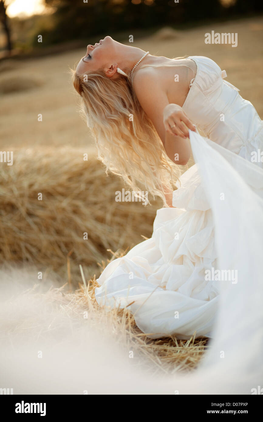 Schöne Braut Stockfoto