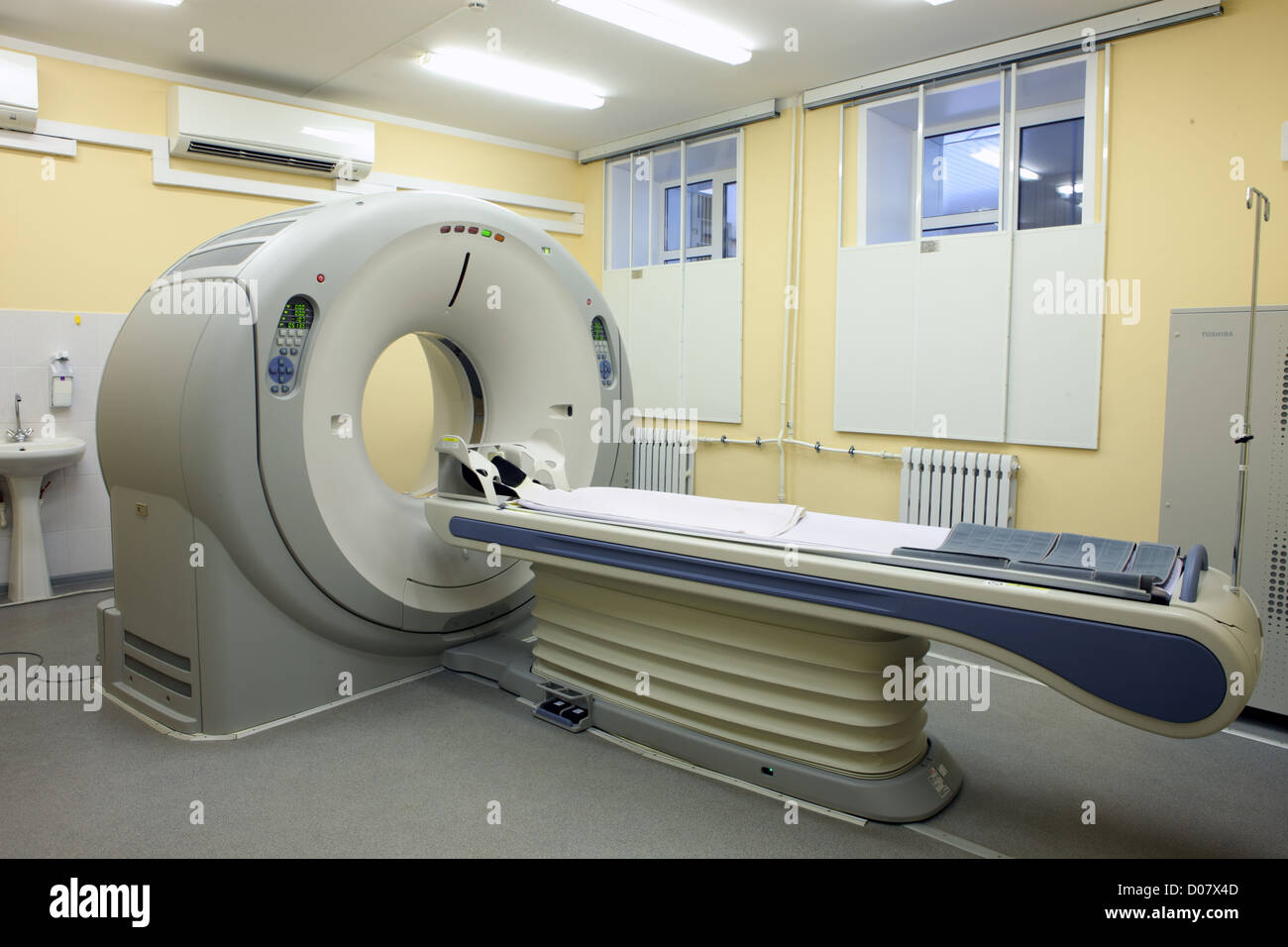 Magnetic Resonance Imaging Scanner Stockfoto