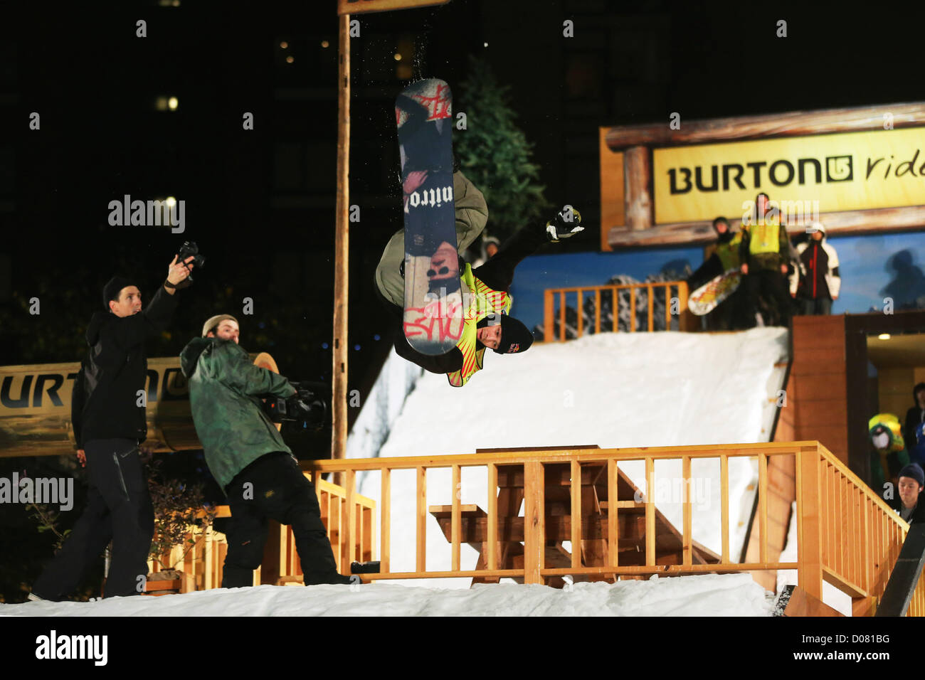 Alex Tank (GER), 17. November 2012 - Snowboard: BURTON Rail Days in Roppongi Hills Arena, Tokio, Japan.  (Foto von Daiju Kitamura/AFLO SPORT) [1045] Stockfoto