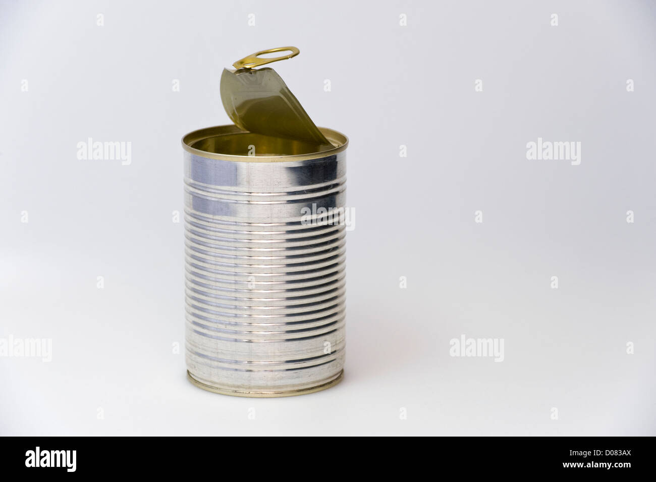 Ziehen Sie Ring Deckel auf can Stockfoto