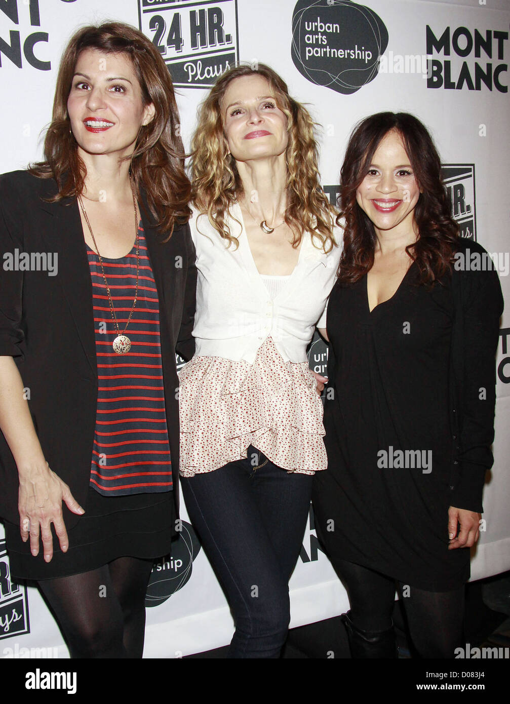 Nia Vardalos Kyra Sedgwick und Rosie Perez die after-Party für die th Jahresproduktion von "The Hour Plays" ein Vorteil Stockfoto