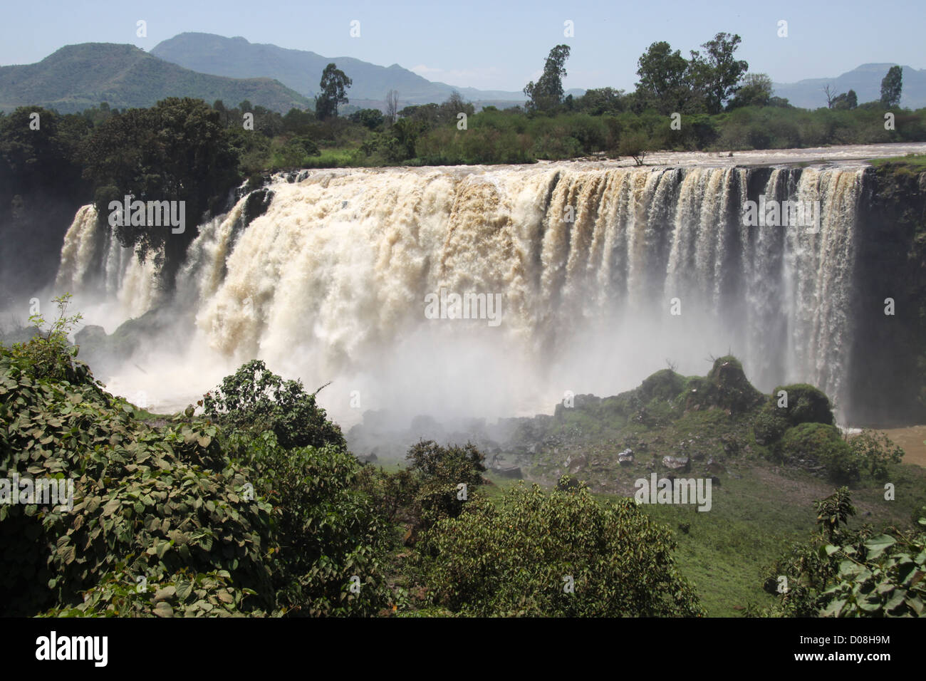 Afrika, Äthiopien, Blauer Nil Wasserfälle Stockfoto