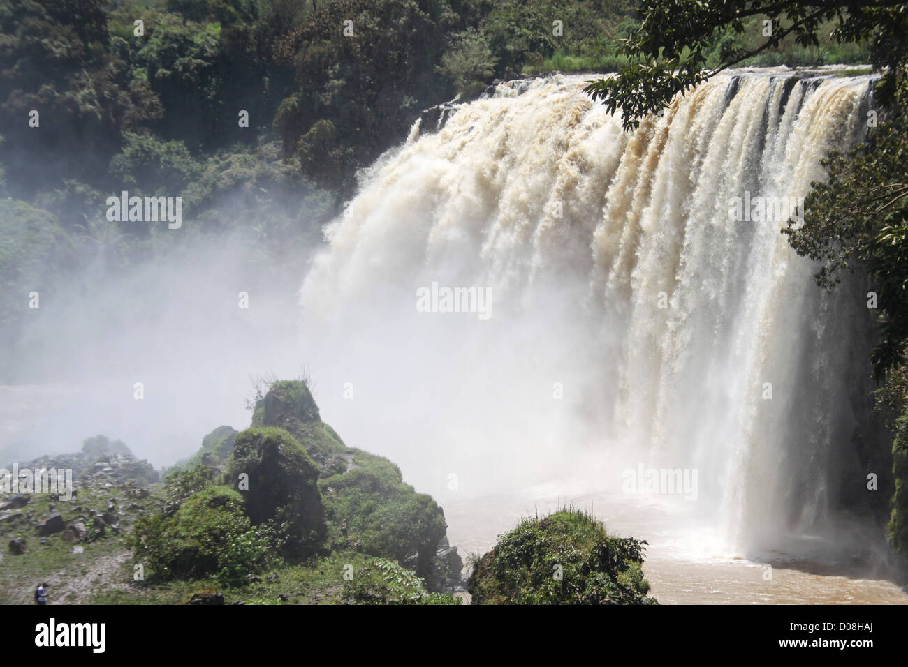 Afrika, Äthiopien, Blauer Nil Wasserfälle Stockfoto