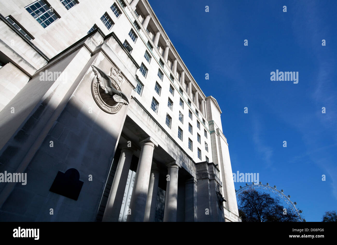 Verteidigungsministerium, Whitehall, London Stockfoto