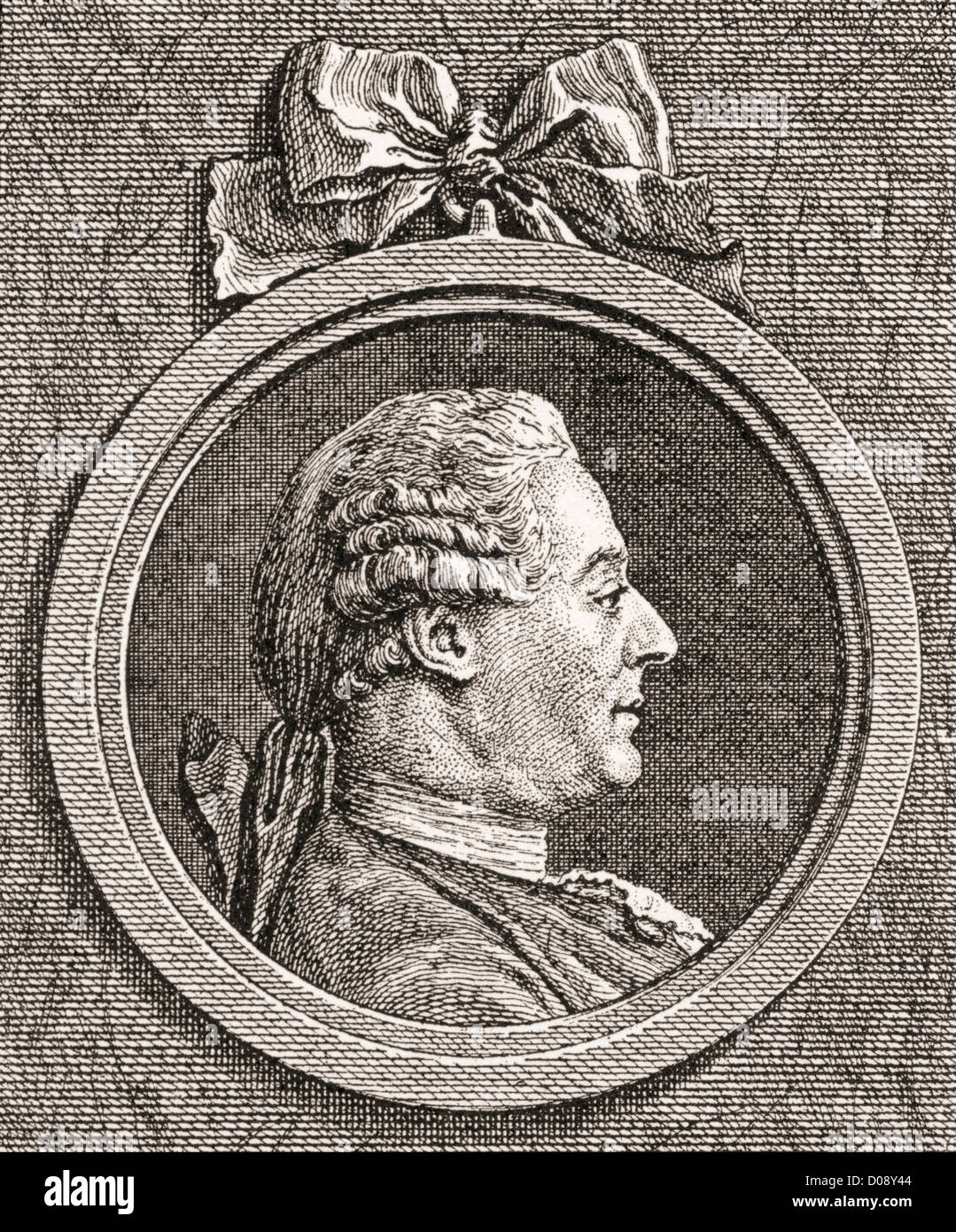 Charles Pinot Duclos oder Pineau Duclos, 1704 –1772. Französischer Autor. Stockfoto