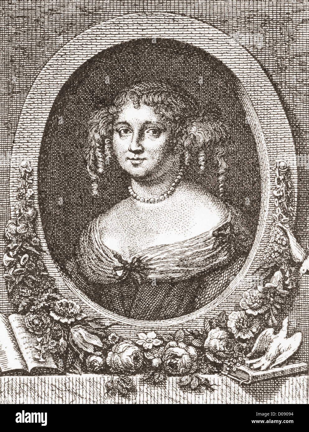 Anne Louise Germaine de Staël-Holstein, geb. Necker, 1766 - 1817, aka Madame de Staël. Der französische Autor und politischer Propagandist. Stockfoto