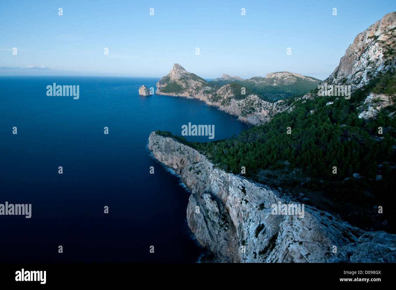 Mirador des Colomer, Cap de Formentor, Mallorca, Spanien Stockfoto
