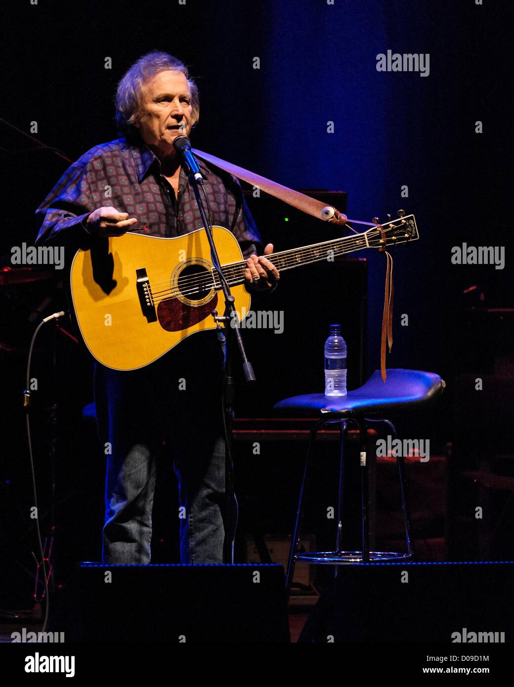 Don McLean beendet seinen 40th Anniversary Tour in Großbritannien und Europa auf 20.11.2012 in Brighton Dome, Brighton. Personen im Bild: Don McLean. Bild von Julie Edwards Stockfoto