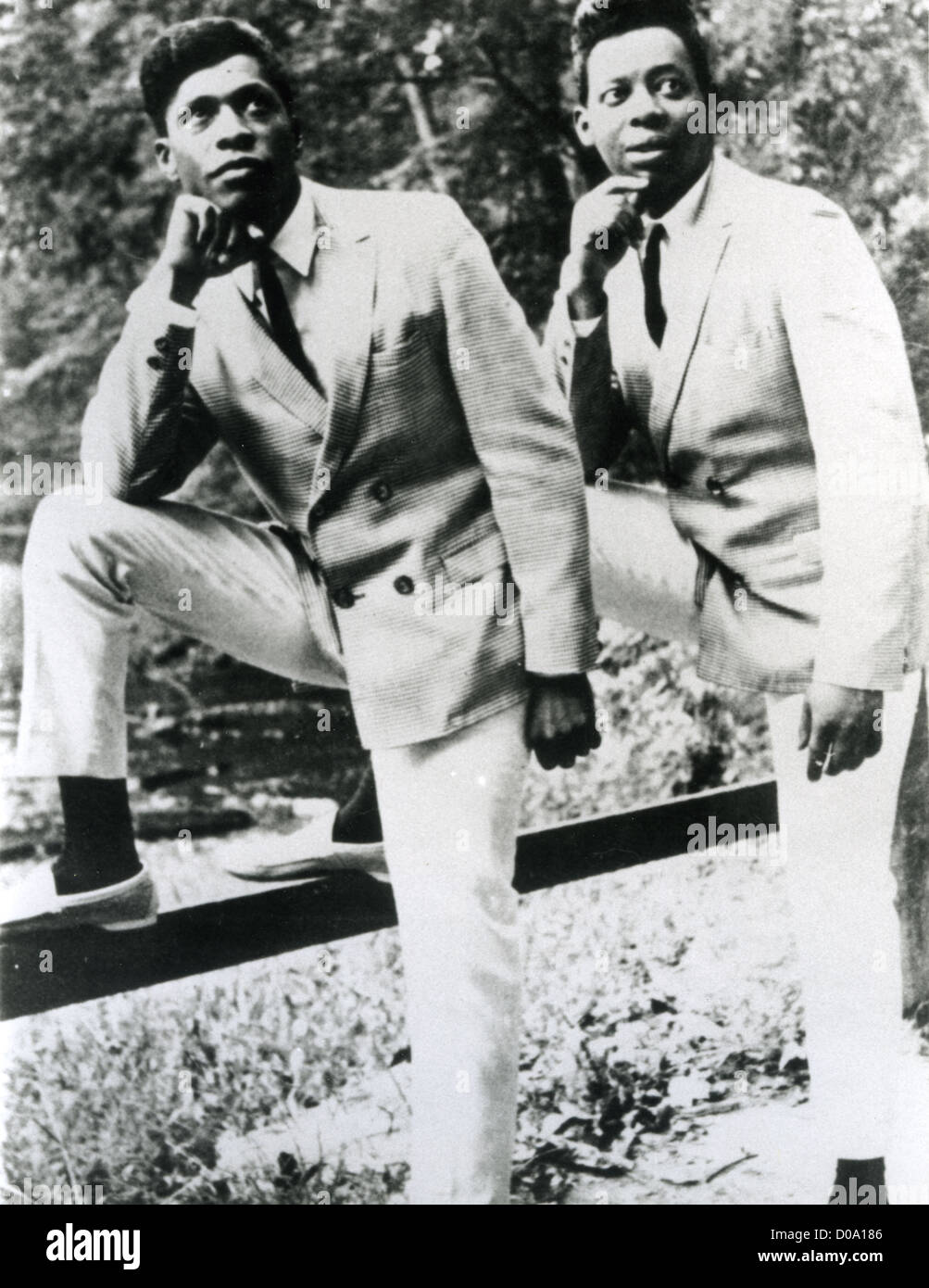 DIE zwei Brüder uns vocal Duo um 1960 Stockfoto