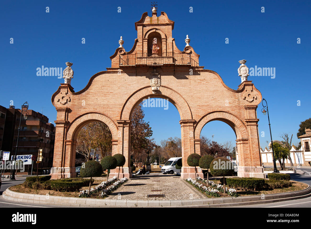 Puerta de Estepa Antequera Malaga Andalusien Spanien Stockfoto