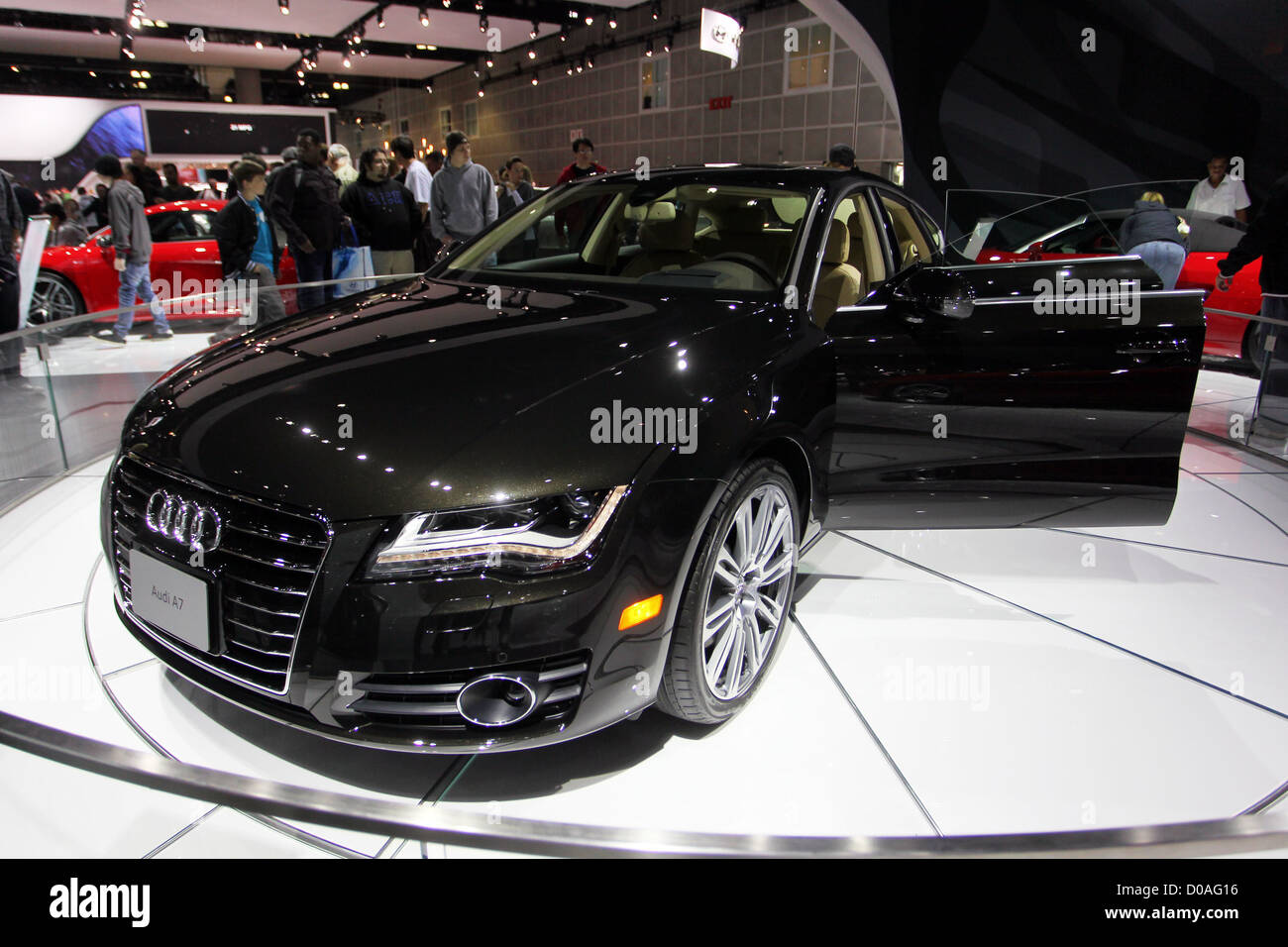 Audi A Sportback anlässlich der jährlichen LA Auto Show das Los Angeles Convention Center Los Angeles, Kalifornien Stockfoto