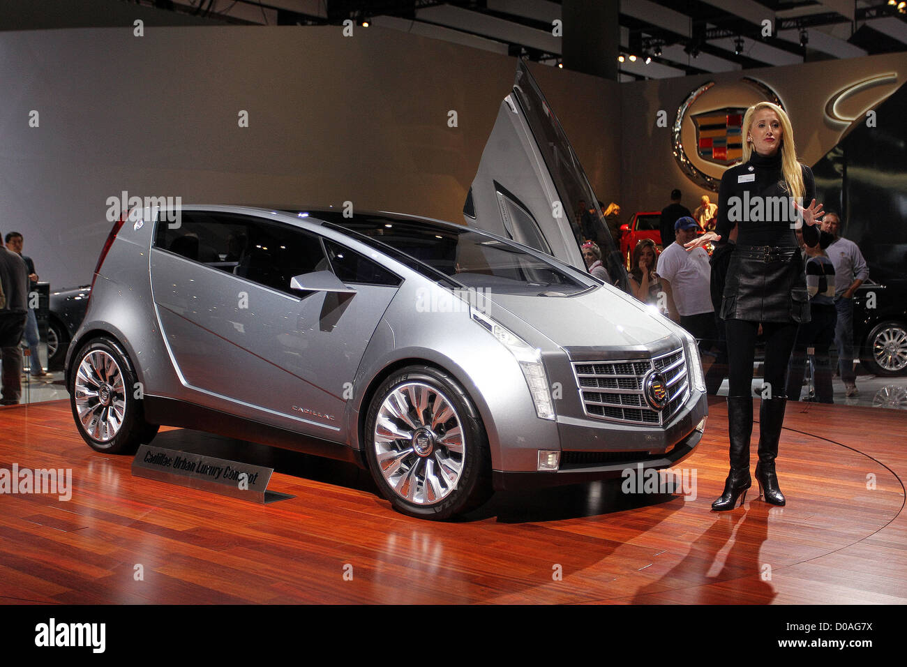 Cadillac Urban Luxury Concept auf der Los Angeles Convention Center Los Angeles, Kalifornien statt der jährlichen LA Auto Show- Stockfoto