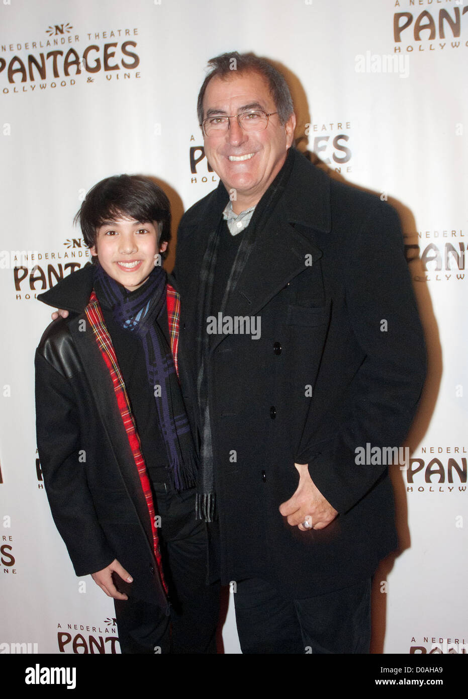 Alex Ko, Kenny Ortega West Side Story spielen Los Angeles Premiere anlässlich der Pantages Theatre in Hollywood, Kalifornien- Stockfoto