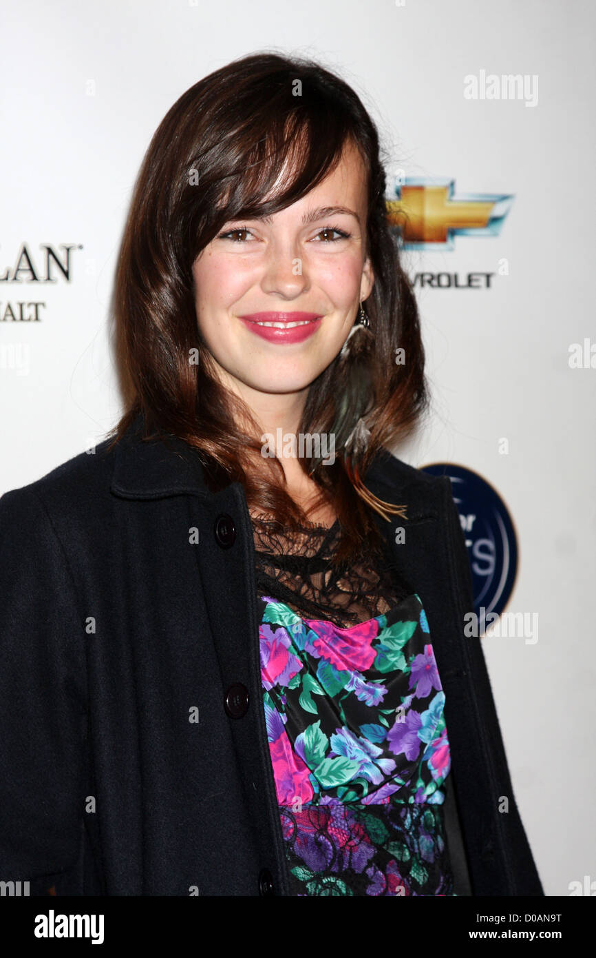 Brittany Allen The Junior Hollywood Radio und Television Society 8. Annual Young Hollywood Weihnachtsparty abgehaltenen Voyeur in Stockfoto