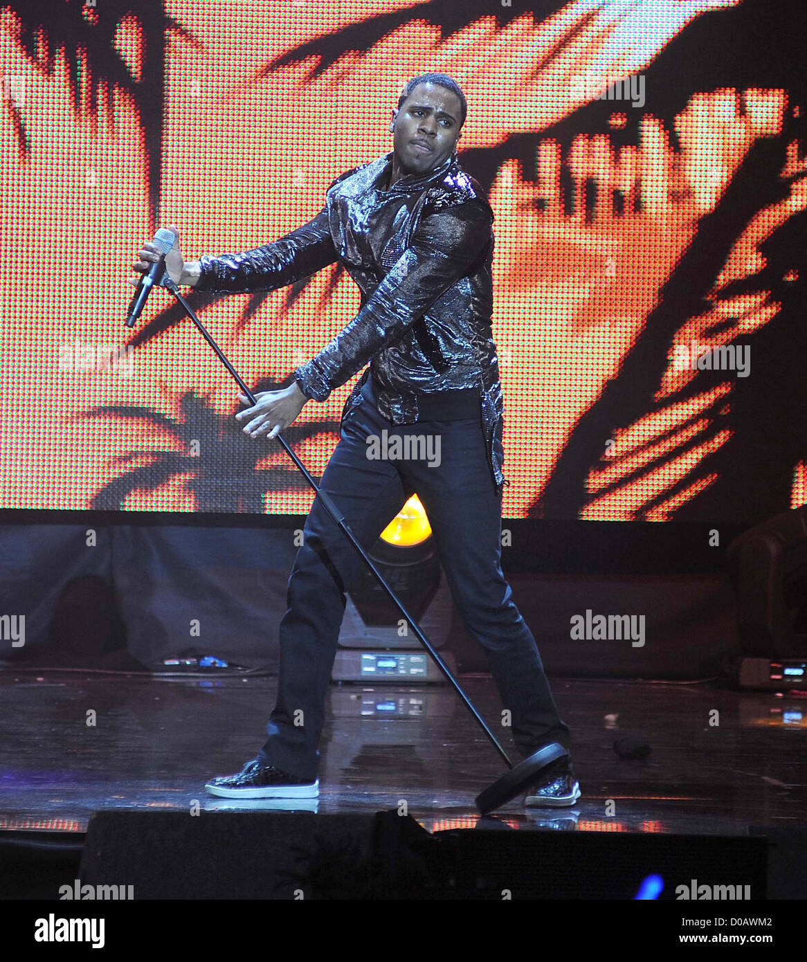 Jason Derulo die Cheerios Childline Konzert in der O-Arena-DublinConcert Dublin-Irland Stockfoto