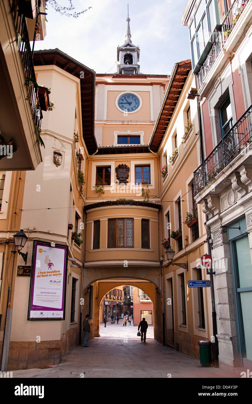 Historischen Zentrum Oviedo Asturien Spanien Stockfoto