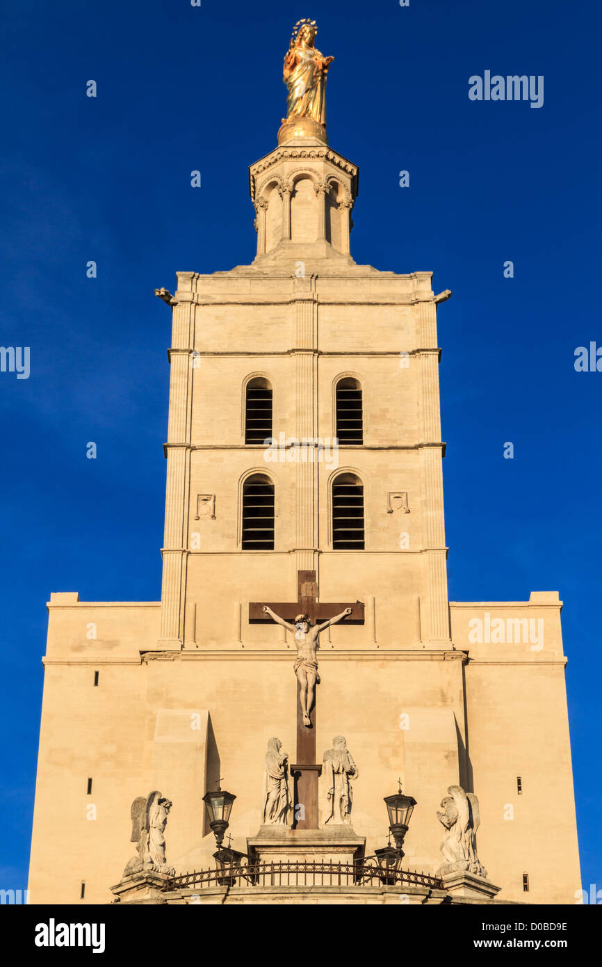 Avignon - Kirche Notre Dames des Domes in der Nähe von Papstpalast, Provence, Frankreich Stockfoto