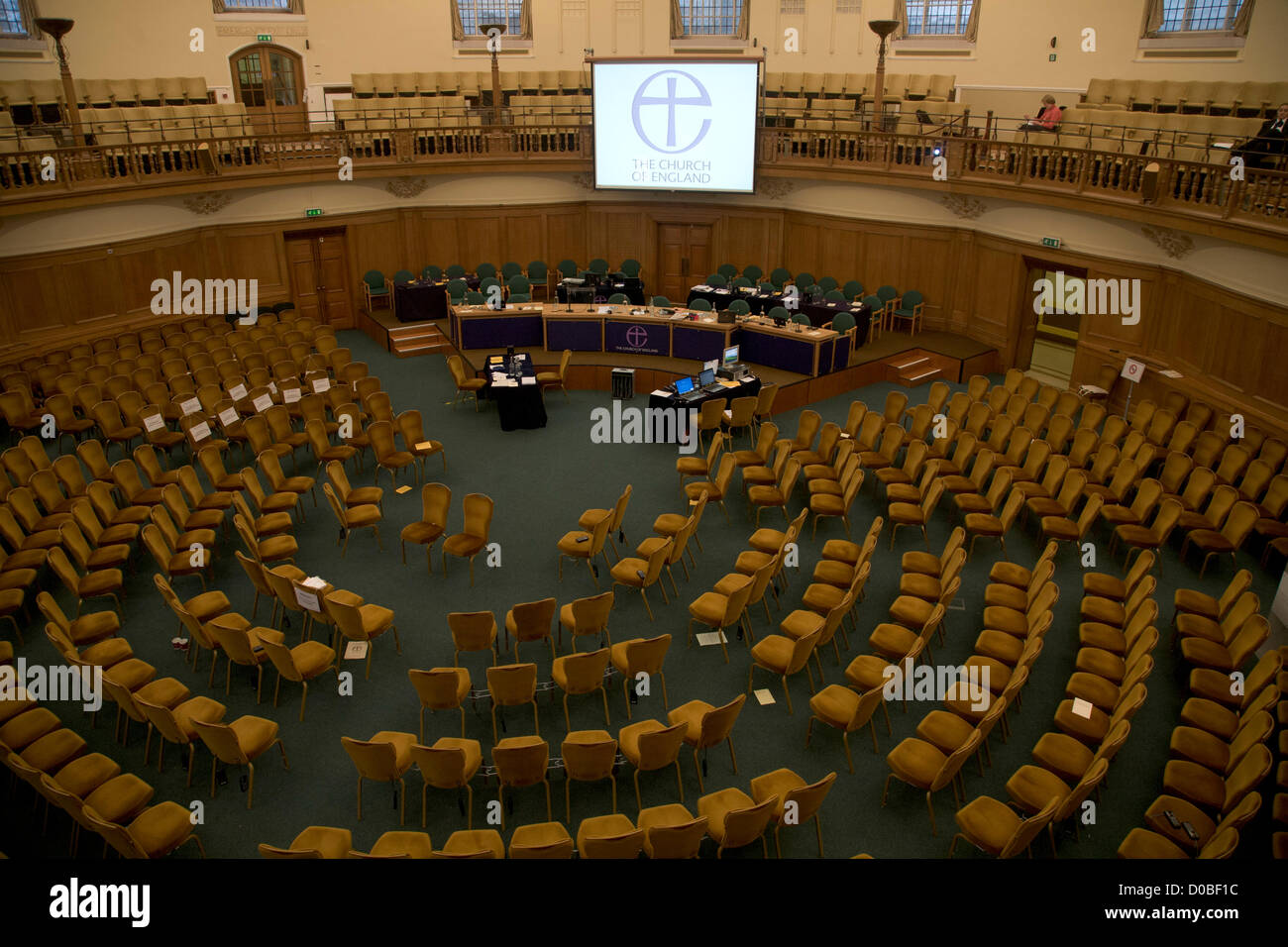 21. November 2012. London UK. Der Erzbischof von Canterbury, Dr Rowan Williams gibt eine Abschiedsrede an die Kirche von England Synode, als er bereitet, Lambeth Palace nach 10 Jahren im Amt zu verlassen Stockfoto
