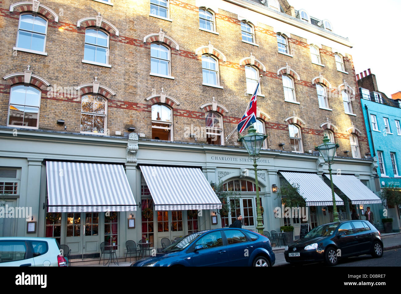 Charlotte Street Hotel, W1, London, UK Stockfoto