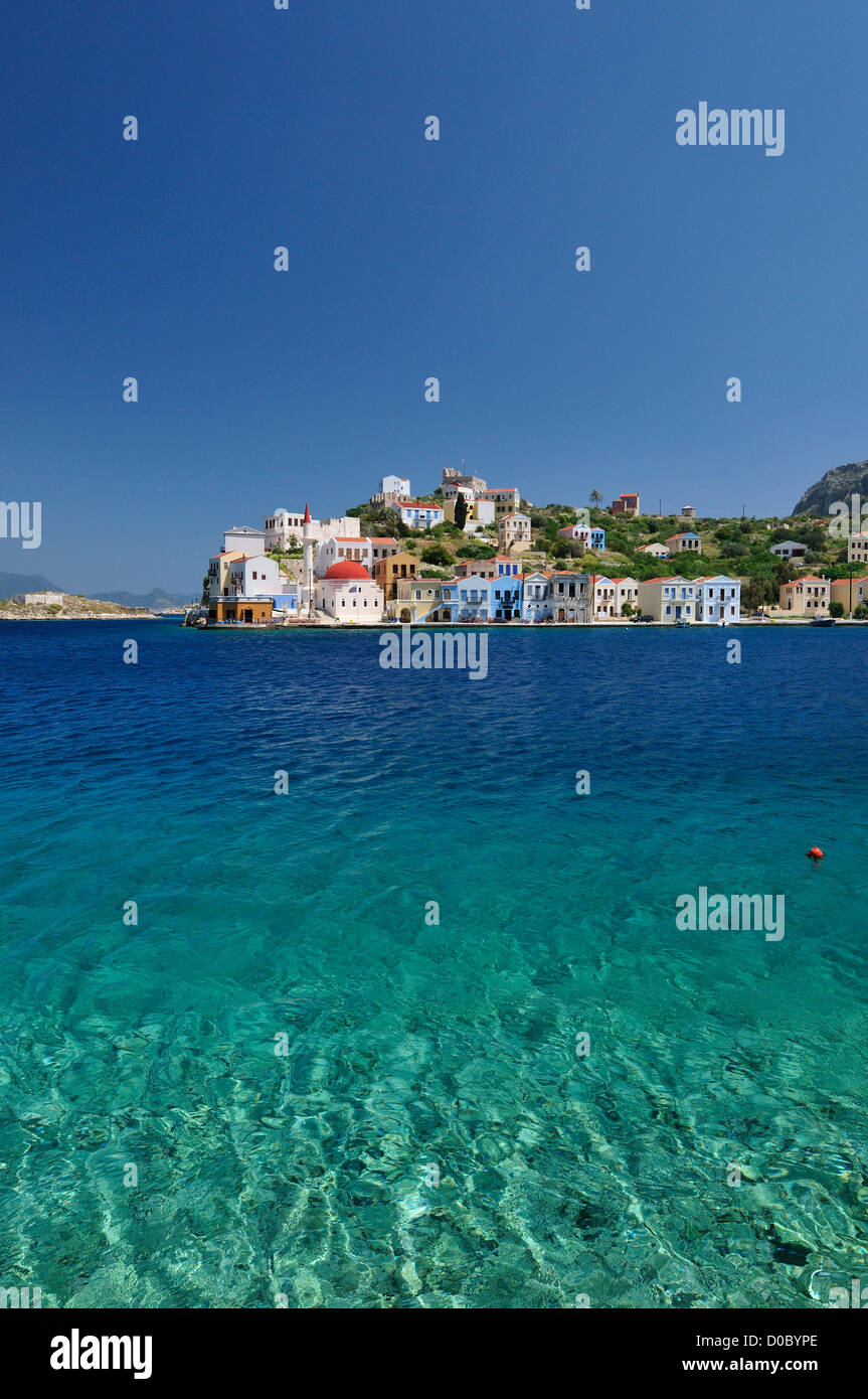 Kastellorizo. Dodekanes-Inseln. Griechenland. Stockfoto