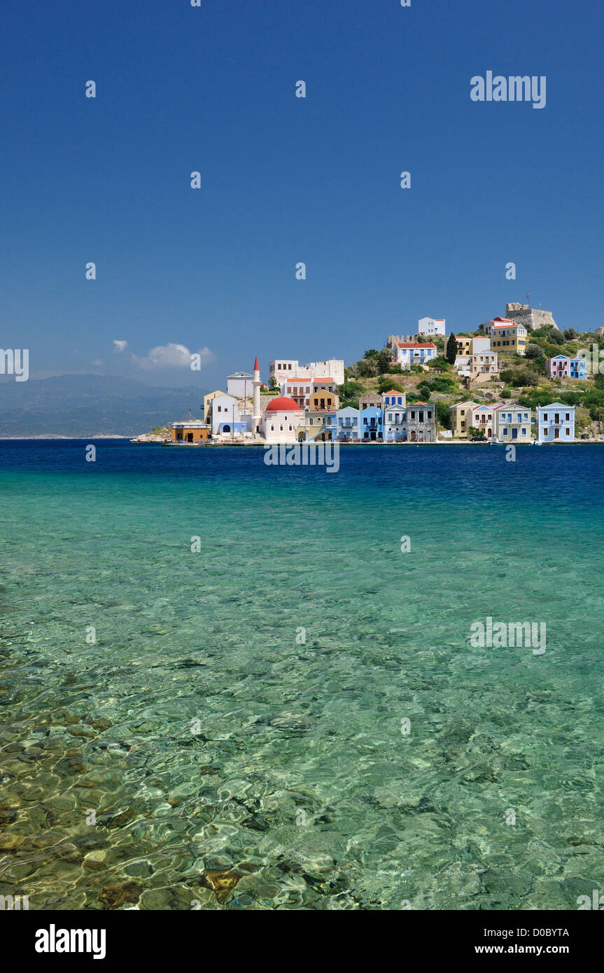 Kastellorizo. Dodekanes-Inseln. Griechenland. Stockfoto
